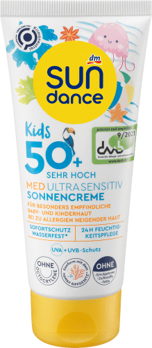 Sonnencreme Kids, 50+, sensitiv, 100 ml ultra LSF MED