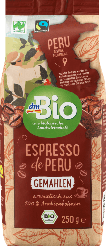 Espresso de Peru, gemahlen, 250 g