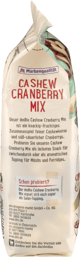Nuss- & Trockenfrüchtemischung Cashew Mix, Cranberry g 150