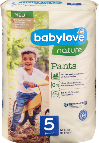 Baby Pants nature Gr.5 Junior (12-17 kg), 18 St