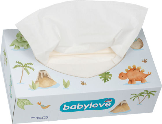Babypflegetücher trocken 3lagig, St 100