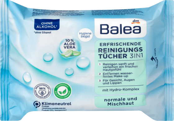 Reinigungstücher Erfrischend 3in1, 25 St