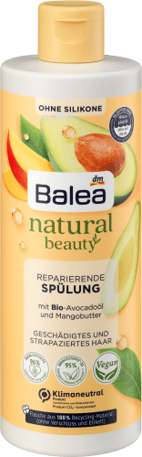 Conditioner Natural Beauty Bio-Avocadoöl und Mangobutter, 350 ml