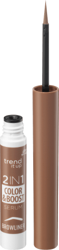 Augenbrauenserum Medium 010 2in1 Color & Boost Brown, 1,7 ml