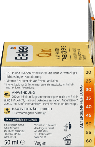Q10 Anti-Falten Tagescreme, ml 50