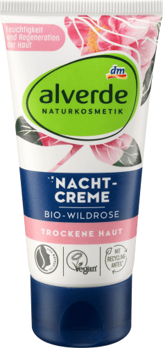 Nachtcreme Bio-Wildrose, 50 ml
