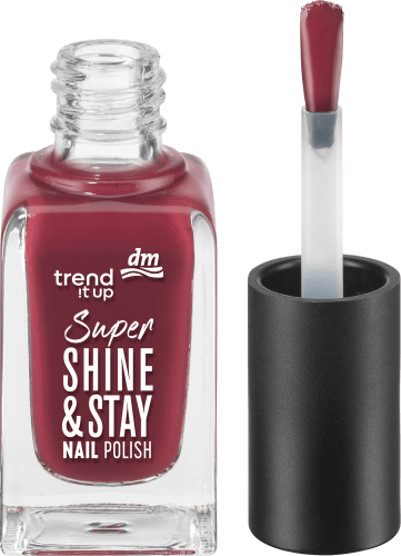 Nagellack Super Shine & 870 ml Red, 8 Stay Dark