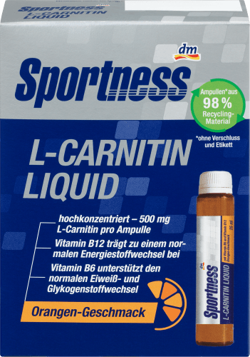 à Liquid, Stück 25 ml L-Carnitin 175 ml, Orange-Geschmack, 7