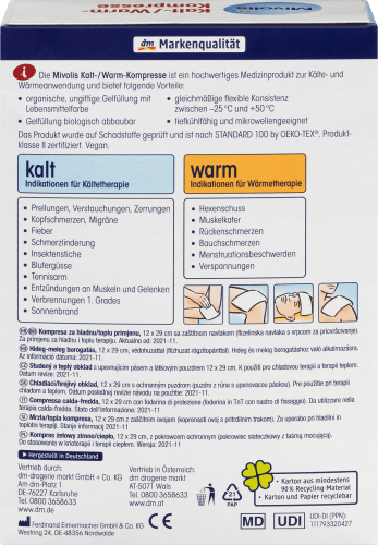Kalt-/Warm-Kompresse 12 x 29 St 1 cm