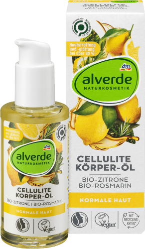 Cellulite Körper-Öl Bio-Zitrone, 100 ml Bio-Rosmarin