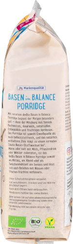 mit Basen in Balance g Buchweizen Erdmandeln, Porridge, 500 &