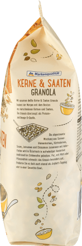 Granola, Saaten & 500 g Knuspermüsli, Kerne