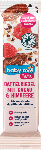 Dattelriegel Kakao-Himbeere, 40 g | Ernährung in Schwangerschaft & Stillzeit