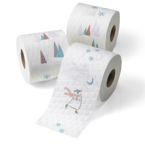 Toilettenpapier Saison 3-lagig Blatt), St (8x180 8