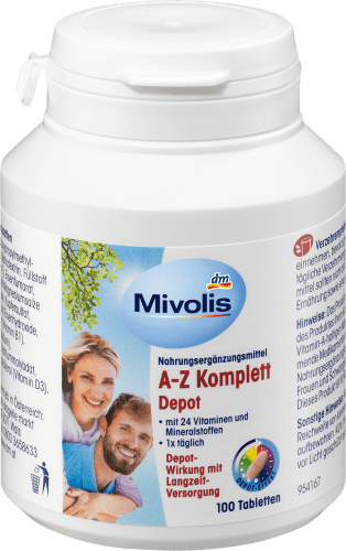 A-Z Komplett g Depot, 100 138 St., Tabletten,