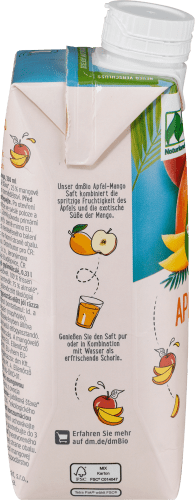 Direktsaft, Apfel-Mango mit Mangomark, 0,33 l