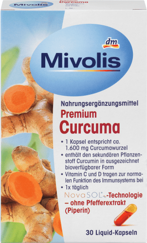 Premium Kapseln, Curcuma 30 19 g St.,