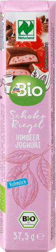 Schokoriegel, Vollmilch Himbeer Joghurt, 37,5 g