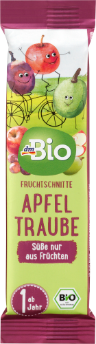Fruchtriegel Apfel-Traube ab 1Jahr, 25 g