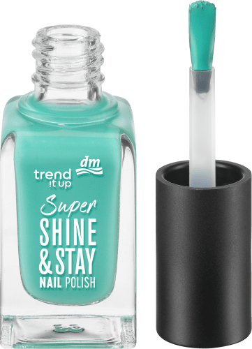 Nagellack Super Shine & Stay Nail Polish turquoise 735, 8 ml