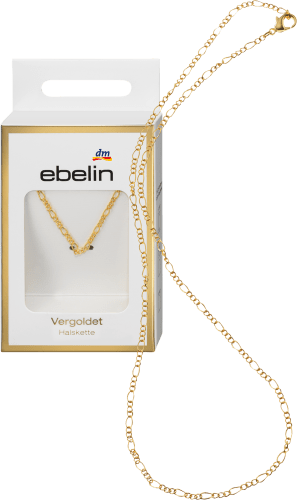 Glieder-Halskette vergoldeter Modeschmuck, 1 St | Schmuck