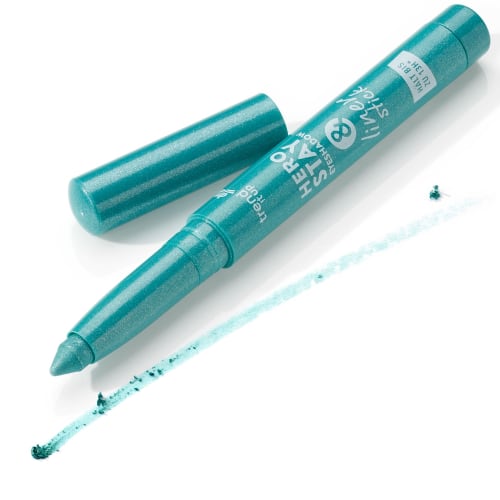 St 030, 1 Hero Shiny Stick Turquoise Stay & Lidschatten Liner