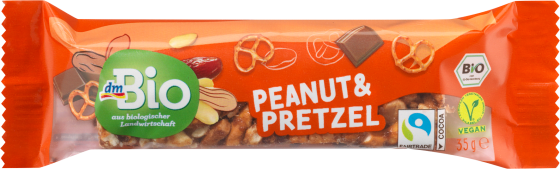 Nussriegel, Peanut & Pretzel, 35 g