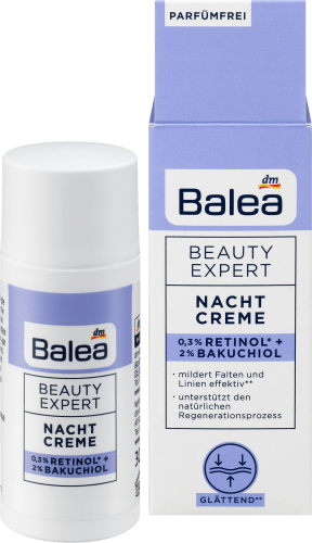 Nachtcreme Beauty Expert 0,3% Retinol* & 2% Bakuchiol, 30 ml