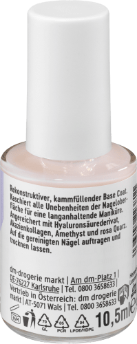 Nagelpflege Prepare & Care Coat rose, Base ml 10,5