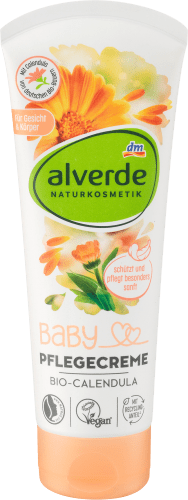 Baby Pflegecreme für Gesicht & Körper Bio-Calendula, 100 ml