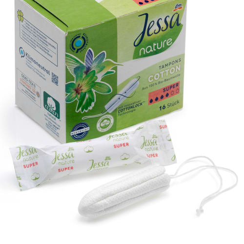 Tampons 16 Super St Cotton nature,