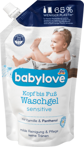 Baby Kopf bis Fuß Waschgel Nachfüllpack, 500 ml