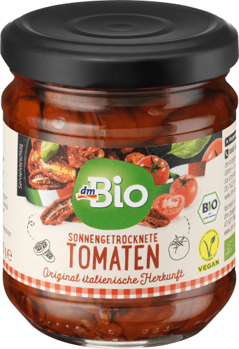 Tomaten, sonnengetrocknet, eingelegt g in 180 Öl