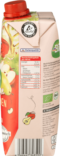 Apfel-Birnensaft mit stillem Wasser - 500 demeter, ml