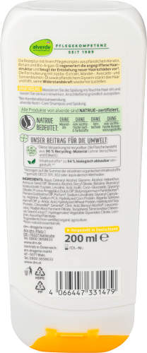 ml Bio-Arganöl Bio-Jojoba-Extrakt Nutri Conditioner   Care   und  , 200
