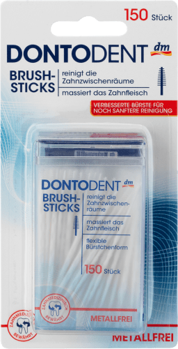 Brush-Sticks, 150 St | Interdentalbürsten & Zahnseide