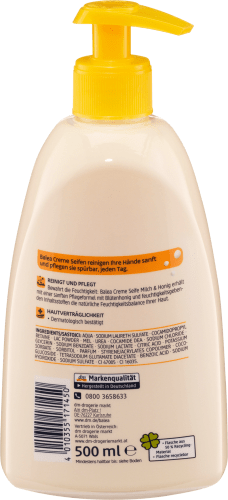Flüssigseife Milch & Honig, 500 ml
