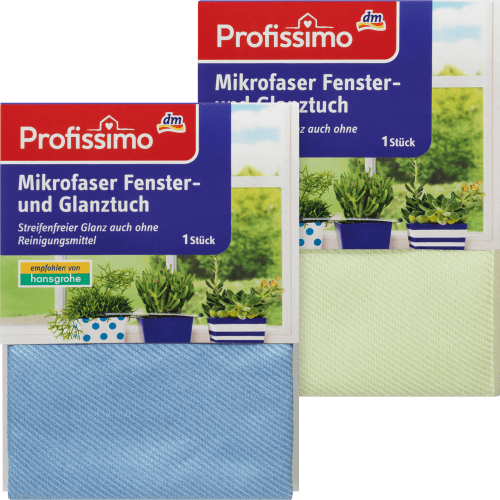 Fenster- & Glanztuch Mikrofaser, 1 St