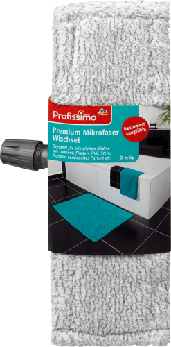 Mikrofaser St 1 Premium 2-teilig, Wischset
