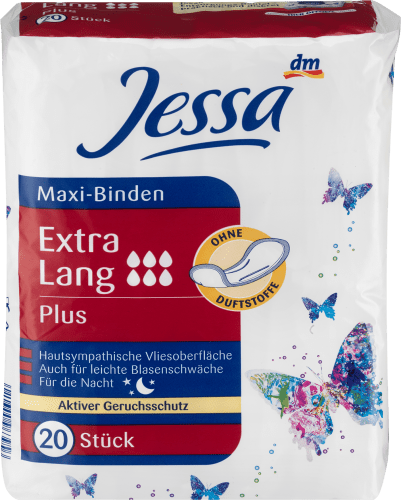 Maxi-Binden 20 Lang Extra Plus, St