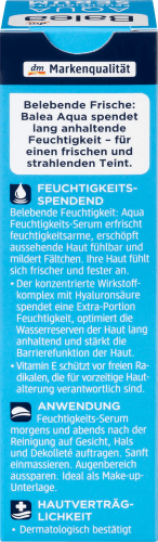 Serum Feuchtigkeit, Aqua ml 30
