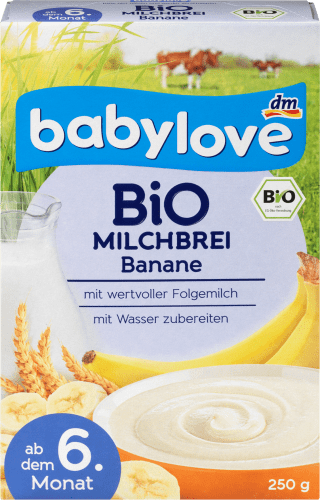 Milchbrei g Bio dem Banane ab Monat, 250 6.