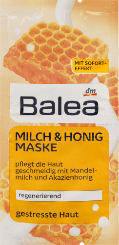 Maske 8 & x Honig, 2 ml, 16 ml Milch