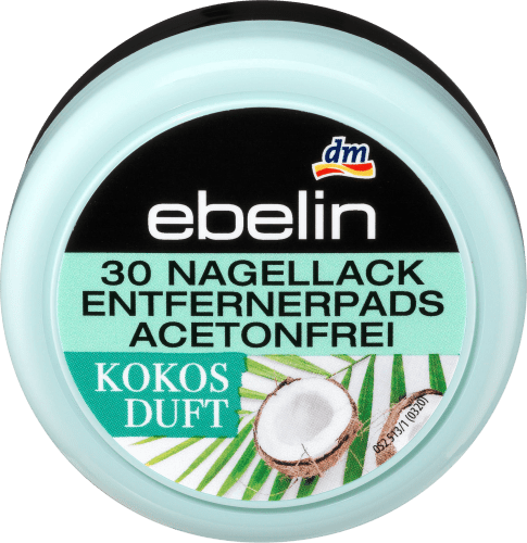 Nagellackentfernerpads acetonfrei, 30 St | Nagellackentferner