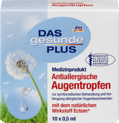 Antiallergische Augentropfen, 10 ml 5 Ampullen ml, 0,5 à