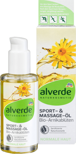 Körperöl Sport- Arnikablüten, ml und 100 Massageöl