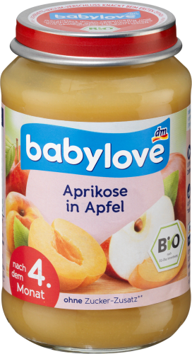 nach Monat, Früchte Aprikose in Apfel dem 4. g 190