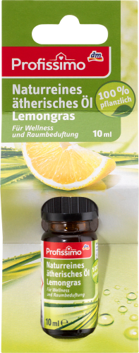 Duftöl Naturreines ätherisches Öl Lemongras, 10 ml