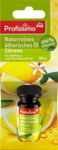 Duftöl Naturreines ätherisches Öl Zitrone, 10 ml