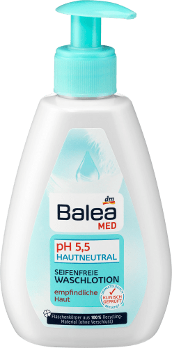 Balea Med pH 5,5 seifenfreie Waschlotion, 300 ml